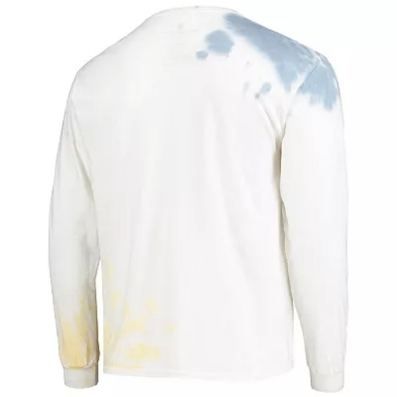Men's Los Angeles Rams Junk Food Clothing Tie-Dye Long Sleeve T-shirt - Picture 6 of 7